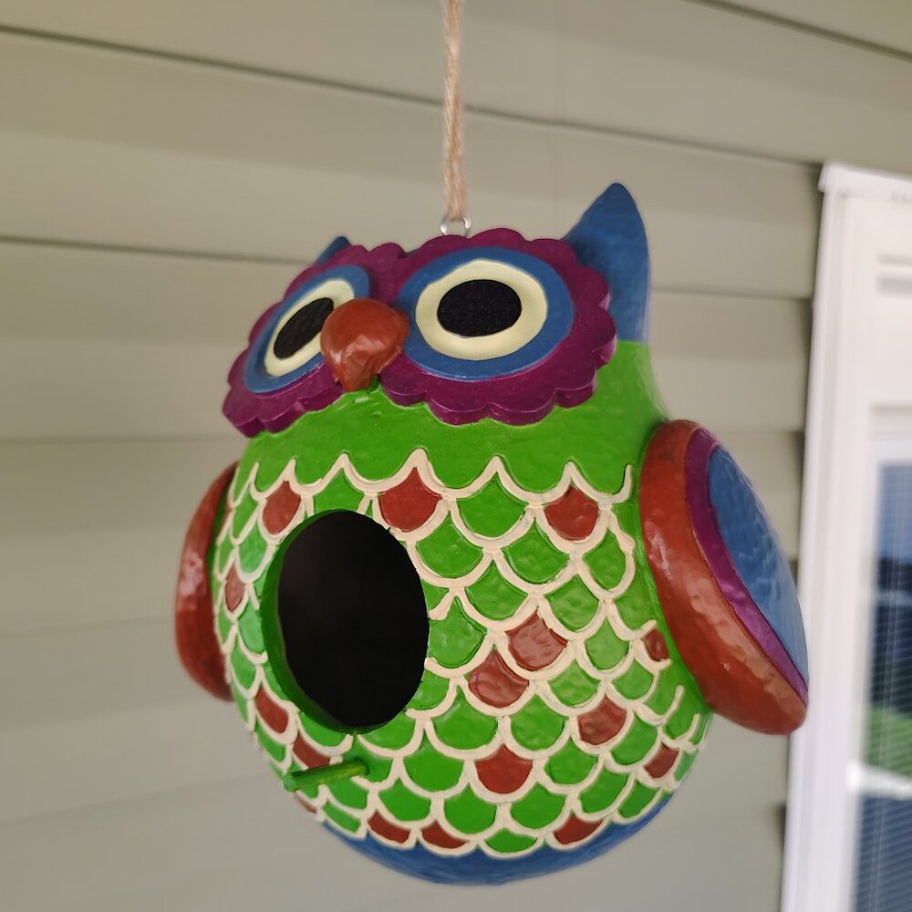 Spoontiques Owl Birdhouse